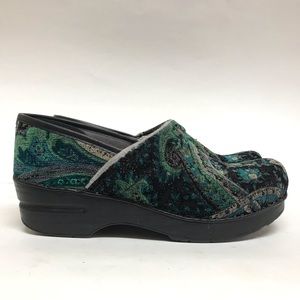 Dansko Floral Clogs Size 38
